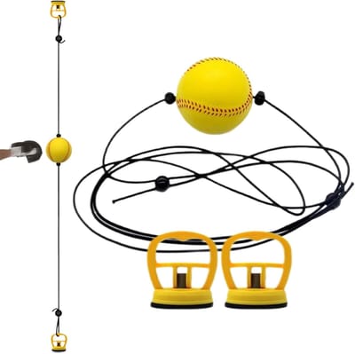 Snelheidsbokszak - Stootbal Bal - Bokstraining Verbeteren - Zuignap Bevestiging - 112cm Breed - Zwart