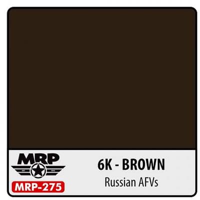 Mr. Paint MRP-275 - 6K Russian Brown – 30 ml verf voor Airbrush & Detailwerk