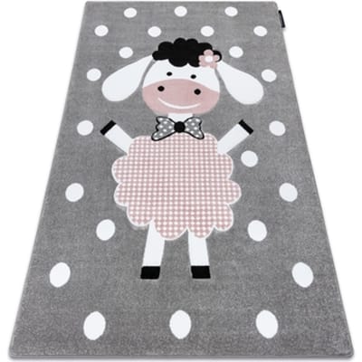 Kleden Rugsx Tapijt PETIT DOLLY schaap, lammetje grijskleuring 120x170 cm