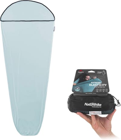 Elastische Lichtgewicht Slaapzakvoering voor Backpacken en Kamperen
