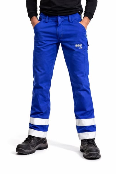 Werkbroek Sioen Bardi 004VN2PIF – Vlamvertragend & Antistatisch – Blauw/Navy (BLNAV) – Maat 50R