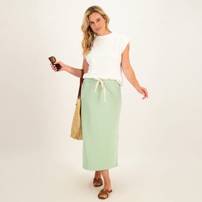 Je m'appelle Dames Rok - Groen - Maat M