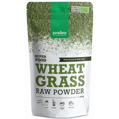 Purasana Wheat Grass Powder Bio 200 gr