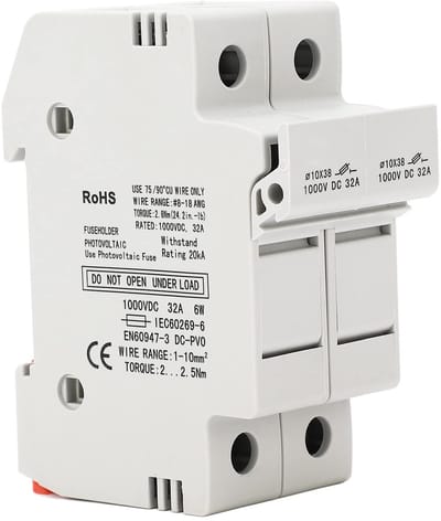 Allecto - Dc Fuse Holder - Hoogwaardige Bescherming tegen