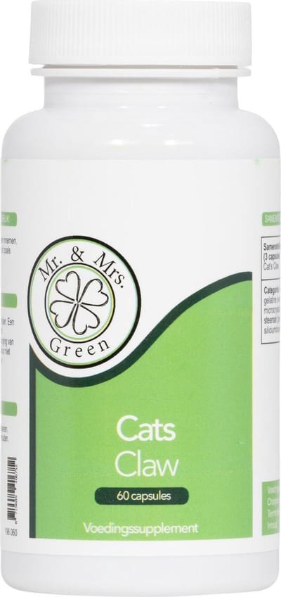 Cat’s Claw, voor het behoud van soepele gewrichten*