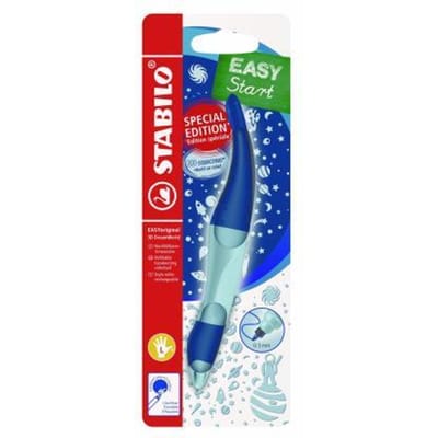 STABILO EASYoriginal 3D DreamWorld - Ergonomische rollerball - Linkshandig - Blauw inkt - Navulbaar - Blauw