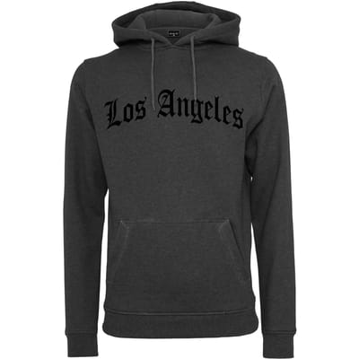Mister Tee - Los Angeles Wording Hoodie/trui - XS - Grijs