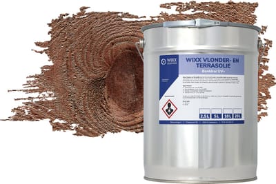 Wixx Vlonder en Terrasolie UV+ - 20L - Donker Eiken