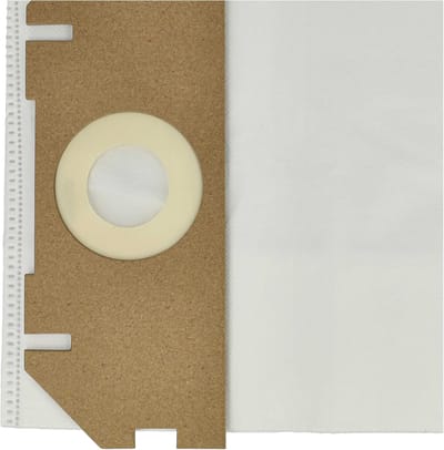 Stofzuigerzakken - Microvezel zakken - Schoon Huis - Meerlaags Filtratie - 30 x 25 cm - Wit