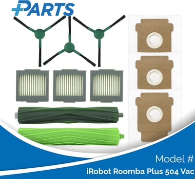 iRobot Roomba Plus 504 Vac Onderhoudsset (Plus.Parts® alternatief voor 4849965)