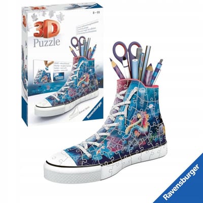 Ravensburger 3D Puzzel Sneaker Zeemeermin Organizer - 112 Stukken
