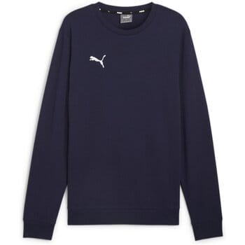 PUMA teamGOAL Casuals Crew Neck Sweat Heren Sporttrui - PUMA Navy-PUMA White