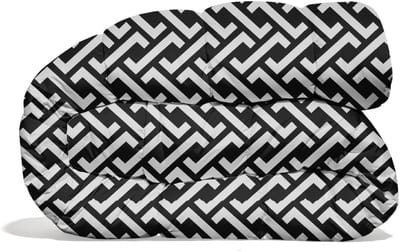 Premium Dekbed bedrukt - Zonder hoes ( 2 in 1 ) - Tweezijdig - 240 x 220 cm - Black / Live