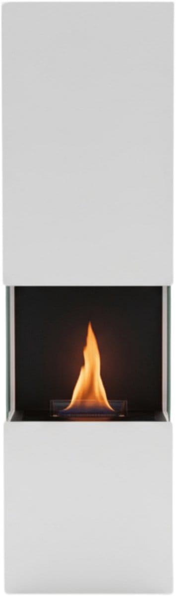 Tenderflame Indie Vrijstaande Haard - Wit - Sfeerhaard Binnen - Tenderfuel - Bio-Ethanol Alternatief - Rookvrij, veilig, schoon en geurarm