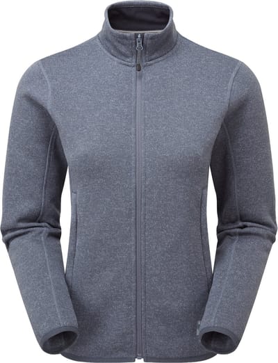 Sprayway Abhail Fleecejack - Dames Lange rits fleece - Storm Cloud