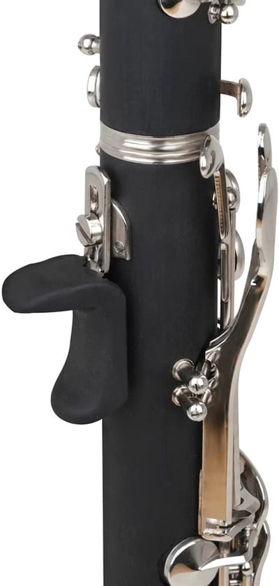 Rubberen duimsteun voor klarinet en hobo, comfortabele bescherming voor vingers 1.5-1.8 cm