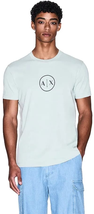 Armani Exchange Xm001853_af10356 T-shirt Met Korte Mouwen Blauw L Man