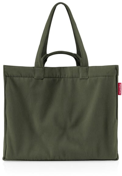 Reisenthel Softshopper Boodschappentas - 28L - Cord Dark Macha Groen