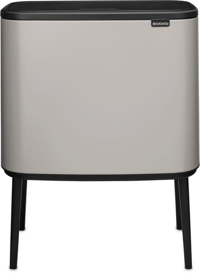 Brabantia Bo Touch Bin Prullenbak - 36 liter - 1 vak - Soft Grey