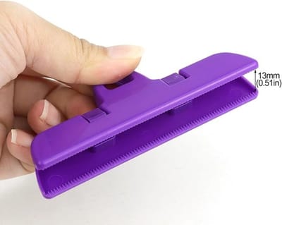 10-pack multifunctionele stevige zakklemmen zijn draagbaar en geschikt voor snacks om te voorkomen dat voedsel wordt verzegeld, geschikt voor keuken- en kantoororganisatie