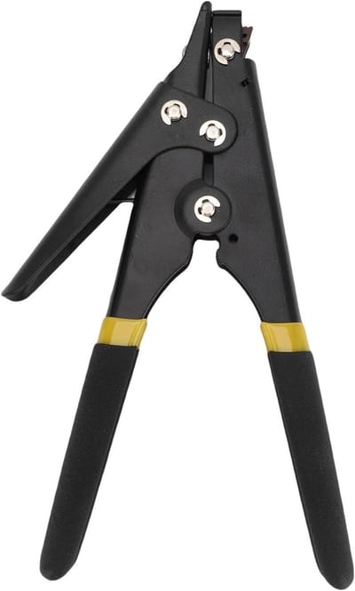 Kabelbinder Gereedschap - Kabelknipper Organizer - Kabels Snel Bevestigen - Inclusief Ontspanner - Tot 0.37 Inch - Metaal