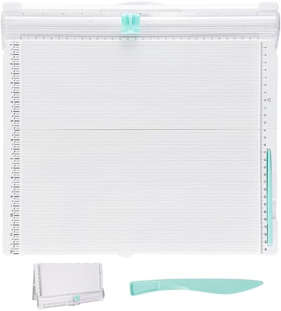Dailygoods- Papercutter 2-in-1 - Snijmachine Papier - Vouwbord - A4 Formaat - Robuust ABS Materiaal - Nauwkeurige Sneden