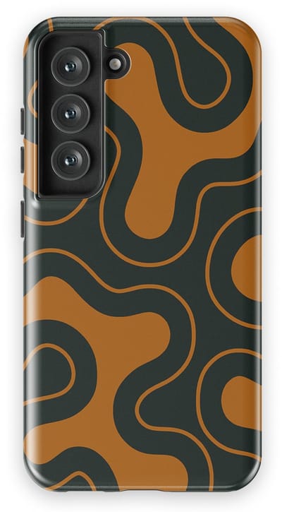 DripCase Motion Flow Tough Hoesje Samsung Galaxy S23 | Backcover met Mag | Trendy Design | Valbescherming | Organic Circuit