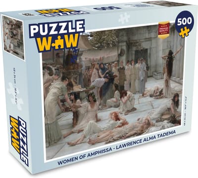Puzzel Women of Amphissa - Lawrence Alma Tadema - Legpuzzel - Puzzel 500 stukjes