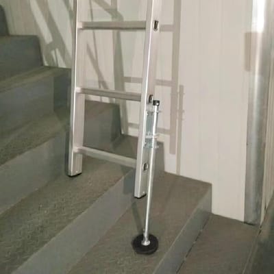 Ladder Stabilizer - Ladder Verstelbaar - Veilig Werken - Verstelbaar Uitschuifbaar - 47 cm - Zilver