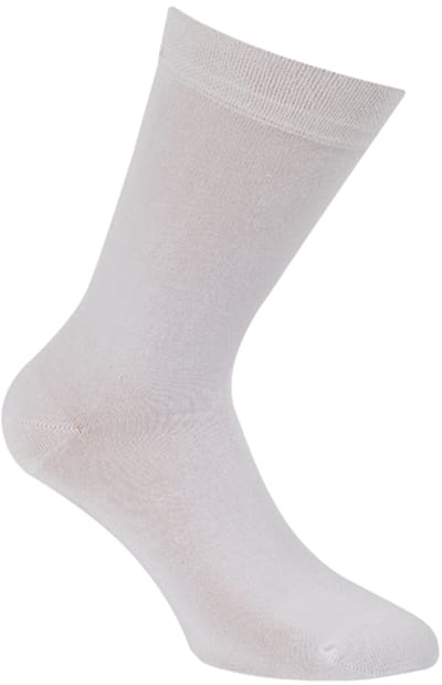 Boru Bamboo - Nette Sokken - Wit - 35-38 - Bamboe Sokken - Naadloos - Ademend - Anti-Zweet - 2301