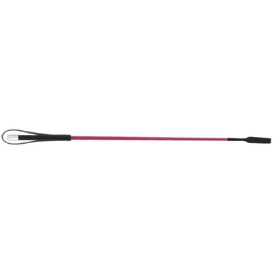 Gevlochten nylon rijzweep voor paarden Whip & Go