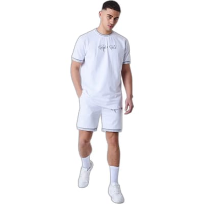 Shorts met geborduurd logo Project X Paris