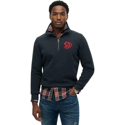 Trainingsjack met halve rits Superdry Sd&co