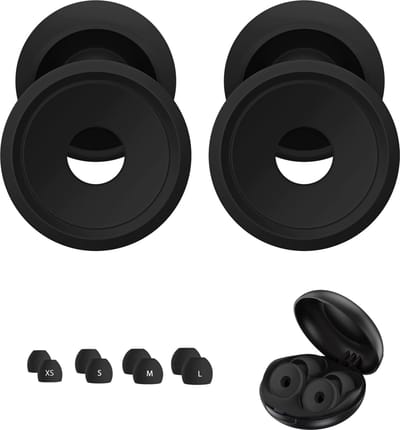 Goodli Festival Oordoppen Gehoorbescherming - Siliconen Oordopjes voor Festival en Slapen - Earplugs met SNR 23 dB - Party Plugs met Bewaardoosje