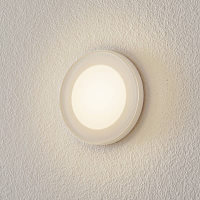 BEGA Accenta wandinbouw rond ring wit 315lm