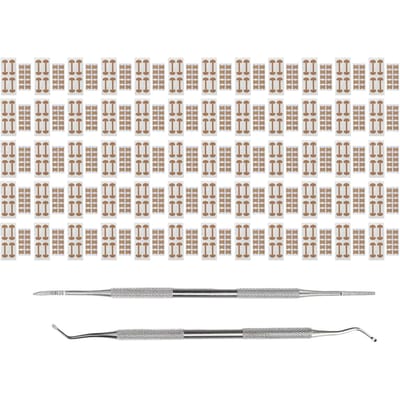 120 pièces Bandes Correctrices pour Ongles Incarnés Bande en Caoutchouc Double Face Patch Correcteur pour Ongles d'Orteil white