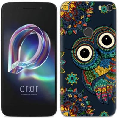 Beschermende Siliconen Hoes voor Alcatel Idol 5 - Flip Case, Pouch en Schokbestendige Cover