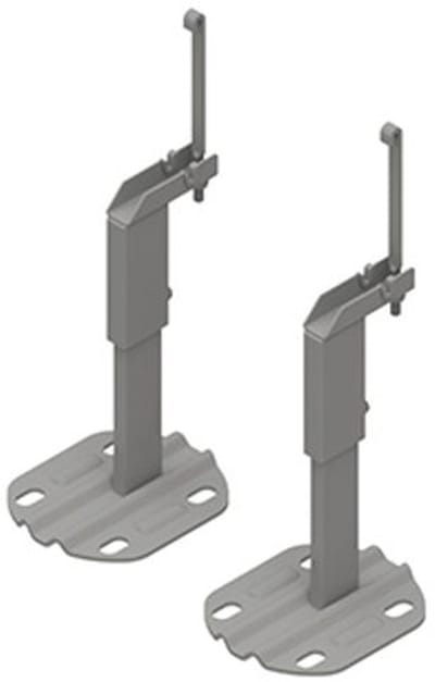 Kermi Ondersteuningsconsoleset voor, verticale radiatoren type 20-22, ZB04760001