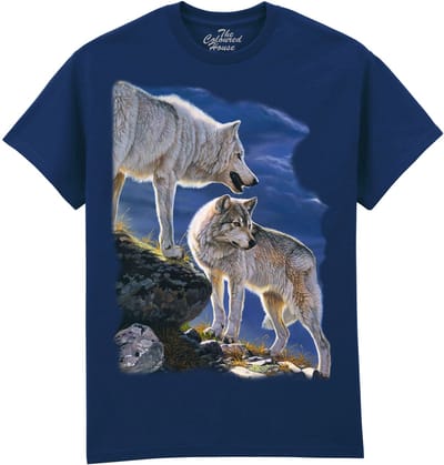 Tundra Wolf The Coloured House T-shirt M