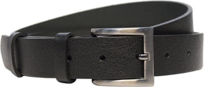 Riem - Zwart - 3 cm Breed - Riem Heren - Leer - Riem Dames - Totale Riem Lengte 115 cm (Taillemaat tot 95 cm)