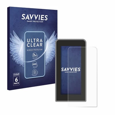 Savvies - Screenprotector voor Tenways CGO600 Pro - Folie Beschermfolie transparant 6 Stuks