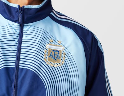 Adidas Argentina Trainingspakken Heren - Blauw - Maat XL - Poly Mesh