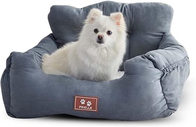 Honden Autostoel - Reisstoel Puppy - Veilig Reizen - Antislip Bodem - 55 x 50 x 22 cm - Zwart