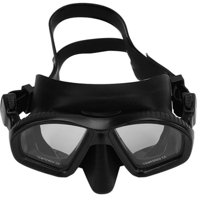 Kindersnorkelset Anti-condens Lekkagevrij Duikbril met Droge Top Snorkel Snorkeluitrusting voor black