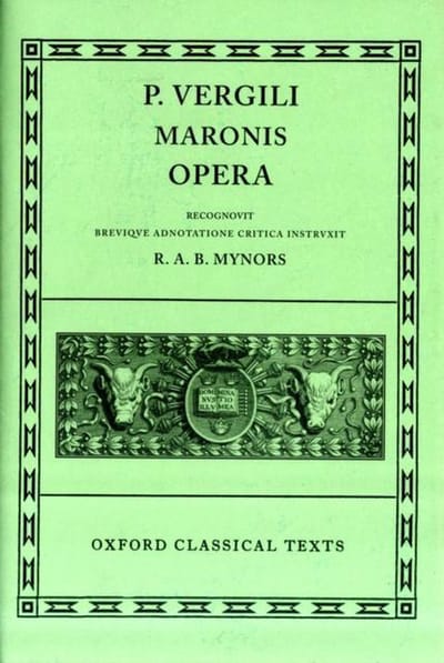 Virgil Opera - Mynors, Roger