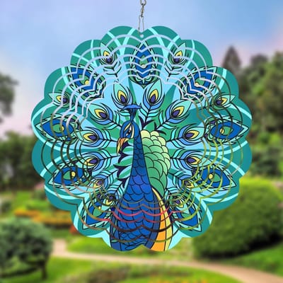 3D Hangende Windspinner van Metaal, Magische Windmolens voor Buiten en Binnen, Unieke Decoratie voor Kerst en Cadeaus voor Vrouwen, Moeders en Grootmoeders