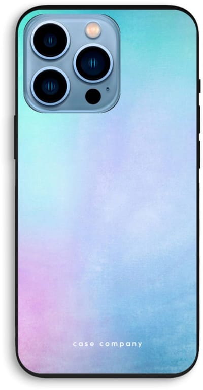 Case Company® - Hoesje geschikt voor iPhone 13 Pro hoesje - Mist pastel - Biologisch Afbreekbaar Telefoonhoesje - Bescherming alle Kanten en Schermrand