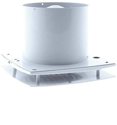 Badkamer-/ toiletventilator LDTH 125 wit