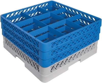 Voetglazenkorf CR-09 M/Opzet (3X CR-09) - CaterRacks CR0923