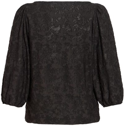 VILA - VICAPERA BOAT NECK 3/4 TOP - Dames - Blouses